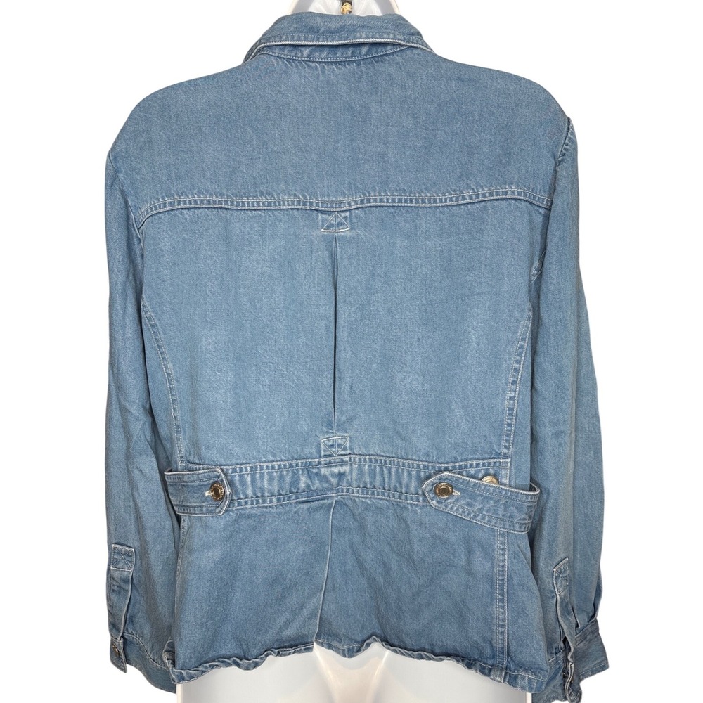 Pendleton Womens Blue Denim Button Front Shirt Ja… - image 2